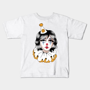 Clown Girl Kids T-Shirt